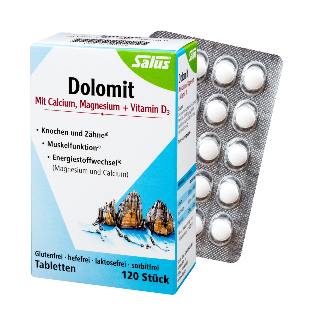 DOLOMIT Tabletten m.Calcium Magnesium Vit.D3 Salus